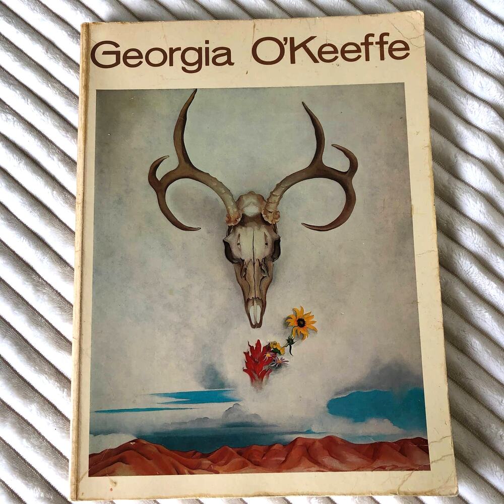 Georgia O'Keeffe Arts American 1977 Paperback Book  Original Artist Statement